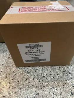 MTG Commander Deck - SEALED Fallout Deck Case (Set of 4 Decks) Triple Boxed - Image 2