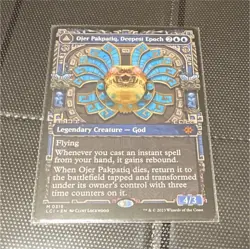 Magic: The Gathering Lost Caverns of Ixalan Foil Ojer Pakpatiq 0315 Transform - Image 1