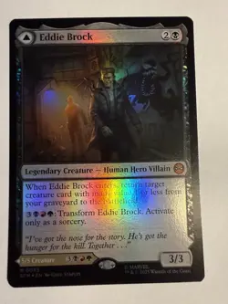 MTG Eddie Brock / Venom, Lethal Protector Foil Nm Marvel's Spider-Man - Image 2