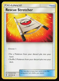 Rescue Stretcher 130/145 Uncommon Guardians Rising Pokemon Lightly Played - Image 1