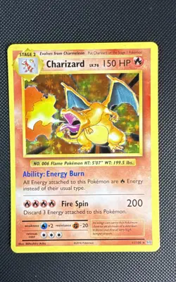 2016 Pokemon XY Evolutions 11/108 Charizard Holo NM - Image 1
