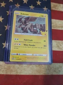 Pokemon Zekrom 10/25 Holo Rare Celebrations 25th Anniversary Card - NM - Image 1