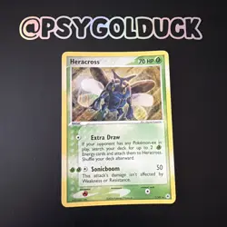 Pokemon TCG - Heracross - EX Hidden Legends - 7/101 - Holo B5 - Image 1