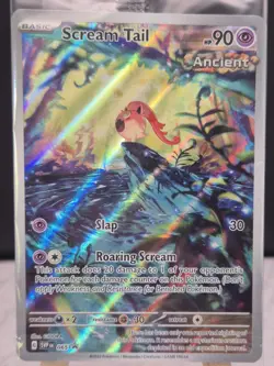 Pokemon TCG Scream Tail 065 SV Scarlet & Violet Promo Holo Sealed - Image 2
