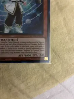 Yu-Gi-Oh Crowley, the Gifted Magistus 1st Edition Secret Rare Card BLMM-EN044 - Image 5