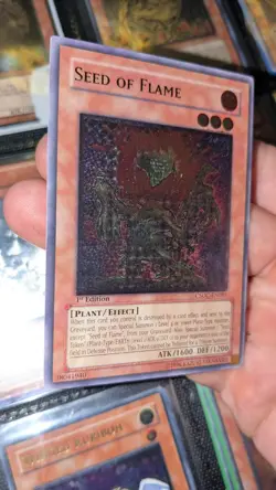 Seed of Flame (UTR) CSOC-EN081 Crossroads of Chaos 1st Edition - Image 2
