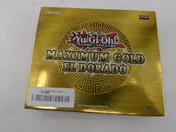 YuGiOh Maximum Gold El Dorado Mini Box 1st Edition 4 Packs MGED - Image 1