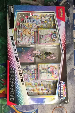 POKEMON Scarlet & Violet Prismatic Evolutions Premium Figure Collection Box - Image 1