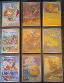 Pokemon TCG Lot!! Binder Collection English, Japanese, SIR, Full Arts, Promos - Image 1