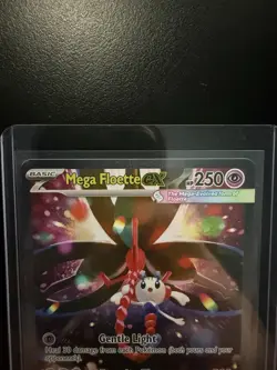 Pokemon TCG Mega Floette Ex SIR 117/086 Chaos Rising Collection - Image 2