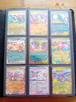 Pokemon TCG Binder Collection Bundle - Gengar Charizard IR, SIR, EXs, Trainers - Image 1