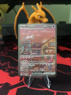 Pokemon Mew ex 151 Ultra Premium Collection Promo 053 SIR TCG - Image 1