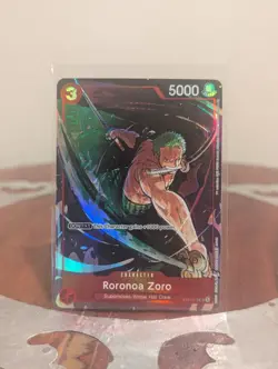 One Piece TCG - Roronoa Zoro - ST01-013 Gift Collection 2023 SR Foil - Image 1