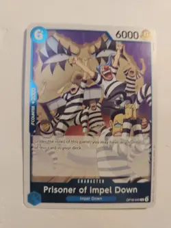 Prisoner of Impel Down OP16-042 R The Time of Battle Foil English One Piece NM - Image 1