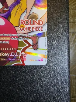 ROUND 1 ONE PIECE PROMO MONKEY D LUFFY OP16-095 ENGLISH | ROUND ONE ONE PIECE - Image 5