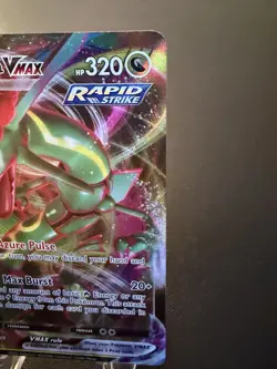 Pokemon TCG Rayquaza VMAX Holo Ultra Rare Card Evolving Skies 111/203 NM - Image 3