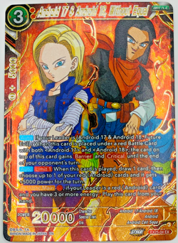 Android 17 & Android 18, Without Equal EX25-04 EX Dragon Ball Super Card Game NM - Image 1