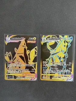 Pokemon TCG Duraludon/Calyrex VMAX Secret Rare 2 Cards Near Mint - Image 1