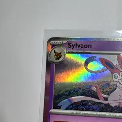 Sylveon 040/131 Prismatic Evolutions Cosmos Holo Costco Exclusive Pokemon Card - Image 3