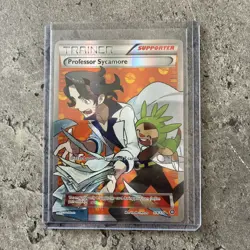 Professor Sycamore 114/114 Steam Siege Full Art Ultra Rare Holo Card - Image 1