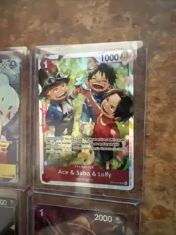One Piece Carrying On His Will (OP13) 6 Card Lot - Image 4