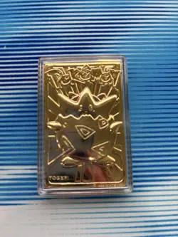 Pokemon Togepi 1999 23K Gold-Plated Trading Card Burger King - Image 2