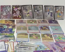 My Little Pony Specialty Lot Of 84 Cards Inserts, SPR, HR Rainbow Dash AppleJack - Image 2