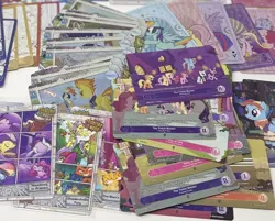 My Little Pony Specialty Lot Of 84 Cards Inserts, SPR, HR Rainbow Dash AppleJack - Image 3