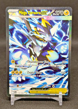 Mega Zeraora Ex Special Illustration Rare Card 114/084 Pokemon Pitch Black SIR - Image 1
