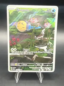 Tympole 103/086 Illustration Rare IR Holo Sv: Black Bolt Pokemon Card ENG NM - Image 1