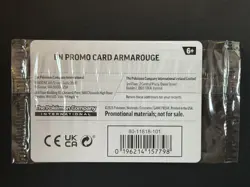 Pokemon Best Buy Promo Card Rare Armarouge 012/084 2026 Pre-release Pitch Black - Image 2