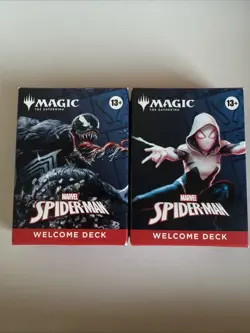 MTG Spider-Man Welcome Decks Magic the Gathering New Sealed Set of 2 - Image 1