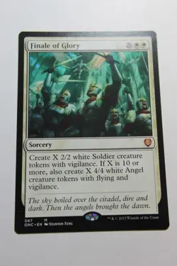 MTG Finale of Glory x1- -Phyrexia: All Will Be One Commander-Lightly Played - Image 1