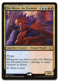 Niv-Mizzet, the Firemind #182 (LP) Modern Masters 2015 MM2 Magic MTG - Image 1