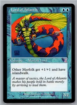 Magic the Gathering MTG Lord of Atlantis Time Spiral Shifted Near Mint NM - Image 1