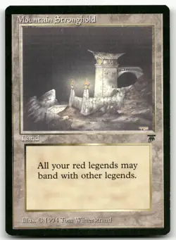 Mountain Stronghold (NM) Legends LEG Magic MTG - Image 1