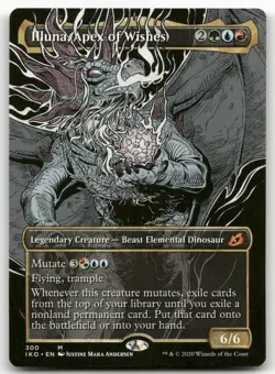 Illuna, Apex of Wishes (Showcase) #300 (MP) Ikoria IKO Magic MTG - Image 1
