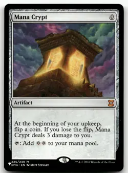 Mana Crypt #225 (NM) List Reprints LIST LIST Magic MTG - Image 1