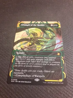 Triumph of the Hordes 59M MTG Non-foil Showcase Secrets Of Strixhaven EN NM/M - Image 1