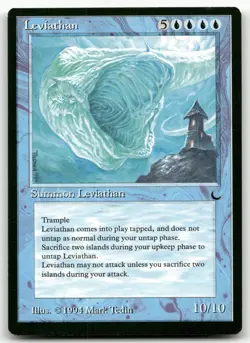 Leviathan (NM) The Dark DRK Magic MTG - Image 1