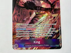 King (Alternate Art) [OP14 - EB04-031] - NM [Foil] TCG One Piece - Image 3