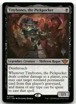 Tinybones, the Pickpocket #109 (NM) Thunder Junction PPOTJ Magic MTG - Image 1