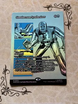 Simulacrum Synthesizer (Borderless) Marvel Universe Eternal-Legal Foil - Image 1
