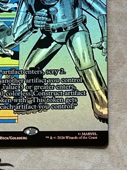 Simulacrum Synthesizer (Borderless) Marvel Universe Eternal-Legal Foil - Image 4