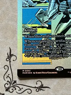 Simulacrum Synthesizer (Borderless) Marvel Universe Eternal-Legal Foil - Image 5