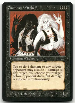 Cuombajj Witches (NM) Arabian Nights ARN Magic MTG - Image 1