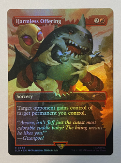 MTG - Secret Lair - Marvel's Deadpool - Harmless Offering - FOIL - NM - Image 1
