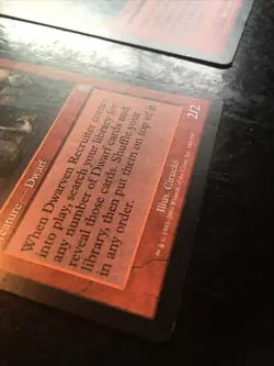 MTG: Dwarven Recruiter x4 from Odyssey - Image 2