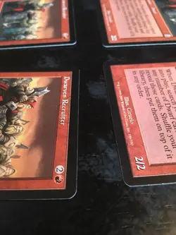 MTG: Dwarven Recruiter x4 from Odyssey - Image 4