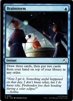 Brainstorm 155 Avatar: The Last Airbender: Eternal-Legal Magic: The Gathering NM - Image 1